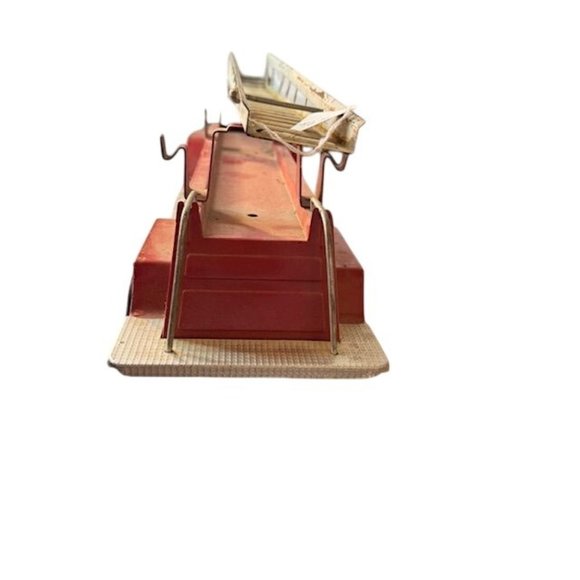 Vintage Nylint Fire Dept. #3 Red Metal Ladder Truck Collectible Toy - Picture 6 of 11